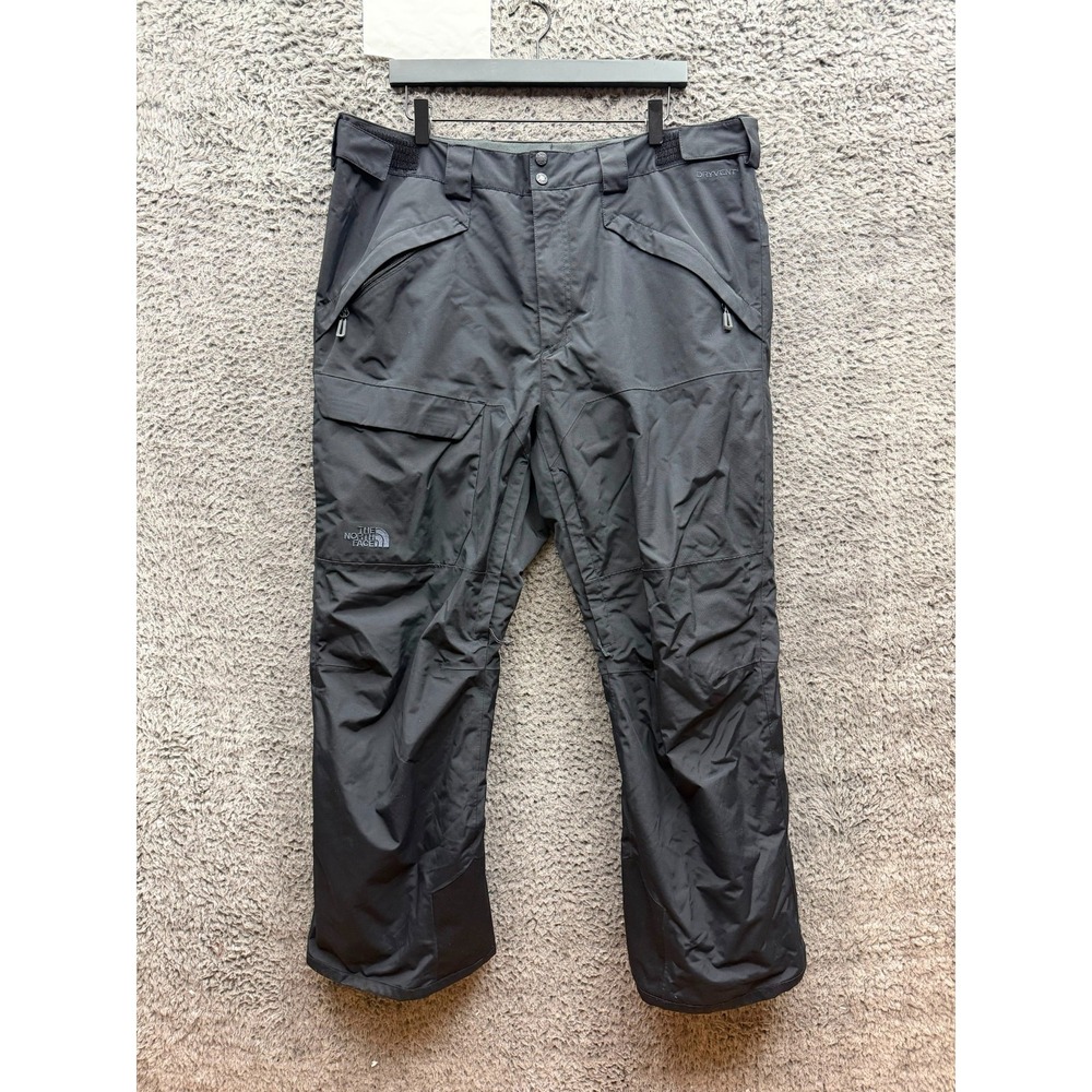 NWOT The North Face Freedom DryVent Waterproof Snow Pants Black Mens Size XL